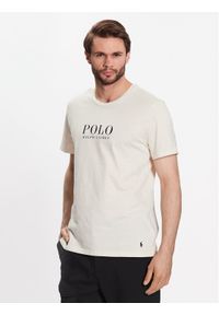 T-Shirt Polo Ralph Lauren. Typ kołnierza: polo. Kolor: beżowy #1