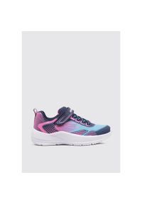 skechers - Kapcie SKECHERS MICROSPEC ADVANCE OASIS POINT Niebieski. Kolor: wielokolorowy. Materiał: syntetyk, tkanina. Model: Skechers Sport. Sport: turystyka piesza