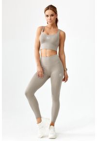 ROUGH RADICAL - Getry damskie legginsy sportowe szybkoschnące fitness Rough Radical Hamptons. Kolor: szary. Sport: fitness