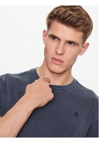 G-Star RAW - G-Star Raw T-Shirt D16396-2653-D418 Niebieski Regular Fit. Kolor: niebieski. Materiał: bawełna #4