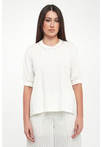 Liu Jo - T-shirt damski z cyrkoniami LIU JO #5