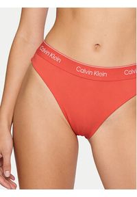 Calvin Klein Swimwear Dół od bikini LV00Q61132 Różowy. Kolor: różowy. Materiał: syntetyk #3