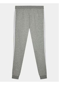 Adidas - adidas Spodnie dresowe Trefoil 3-Stripes GD2705 Szary Regular Fit. Kolor: szary. Materiał: bawełna #2