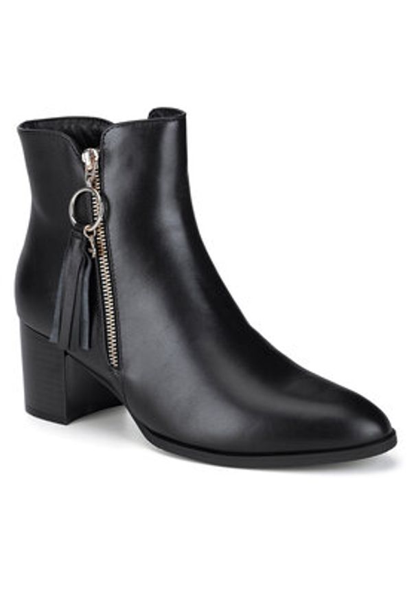 MEXX Botki MX/006C-WYL Czarny. Kolor: czarny. Materiał: skóra