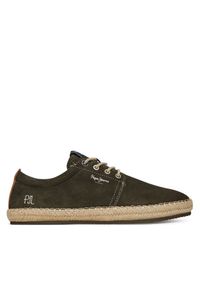 Espadryle Pepe Jeans. Kolor: brązowy