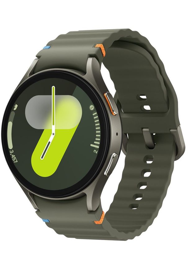 SAMSUNG - Samsung Galaxy Watch7 3,81 cm (1.5") AMOLED 44 mm Cyfrowy 480 x 480 px Ekran dotykowy 4G Zielony Wi-Fi GPS. Rodzaj zegarka: cyfrowe. Kolor: zielony