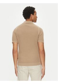 JOOP! Jeans Polo 15 JJK-08Vicono 30045448 Beżowy Modern Fit. Typ kołnierza: polo. Kolor: beżowy. Materiał: bawełna #3