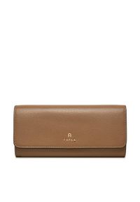 Furla Duży Portfel Damski Camelia WP00324 ARE000 3406S Beżowy. Kolor: beżowy. Materiał: skóra