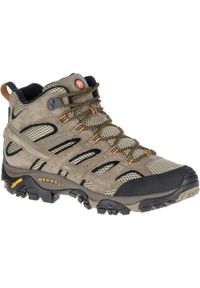 Buty Trekkingowe Męskie Merrell Moab 2 LTR Mid Gore-Tex. Kolor: beżowy. Technologia: Gore-Tex #1
