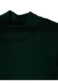 Takeshy Kurosawa Sweter | 83476 | Maglia Lupetto Calato Lana | Mężczyzna | Zielony. Okazja: na co dzień. Kolor: zielony. Materiał: wełna, akryl. Styl: casual #6