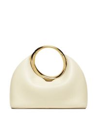 JACQUEMUS Torebka Mini ring handbag 241BA395 Écru. Materiał: skórzane #4