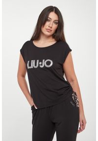 Liu Jo - T-shirt damski z logo LIU JO #1