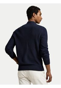 Polo Ralph Lauren Bluza 710961158001 Granatowy Regular Fit. Typ kołnierza: polo. Kolor: niebieski. Materiał: bawełna #3