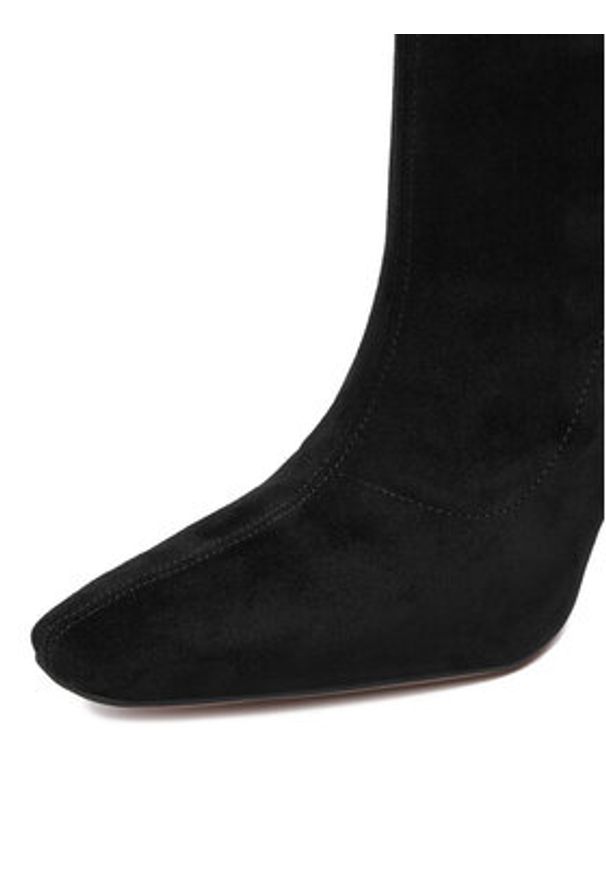 Nine West Botki CEO-AFRA-01 Czarny. Kolor: czarny. Materiał: materiał