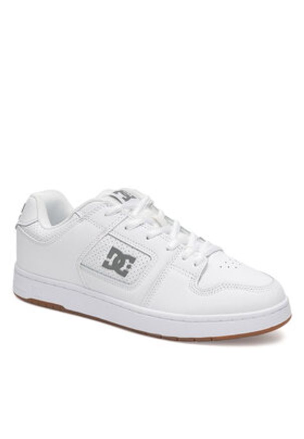 DC Shoes Sneakersy MANTECA 4 ADYS100765-HBW Biały. Kolor: biały. Materiał: skóra