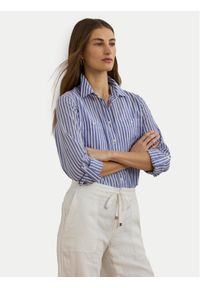 Lauren Ralph Lauren - LAUREN RALPH LAUREN Koszula 200970150001 Niebieski Relaxed Fit. Kolor: niebieski. Materiał: bawełna