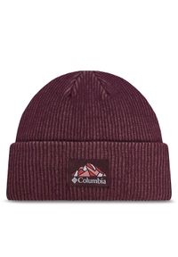 columbia - Columbia Czapka Provisions Cuffed Beanie 2092601 Bordowy. Kolor: czerwony. Materiał: materiał #1