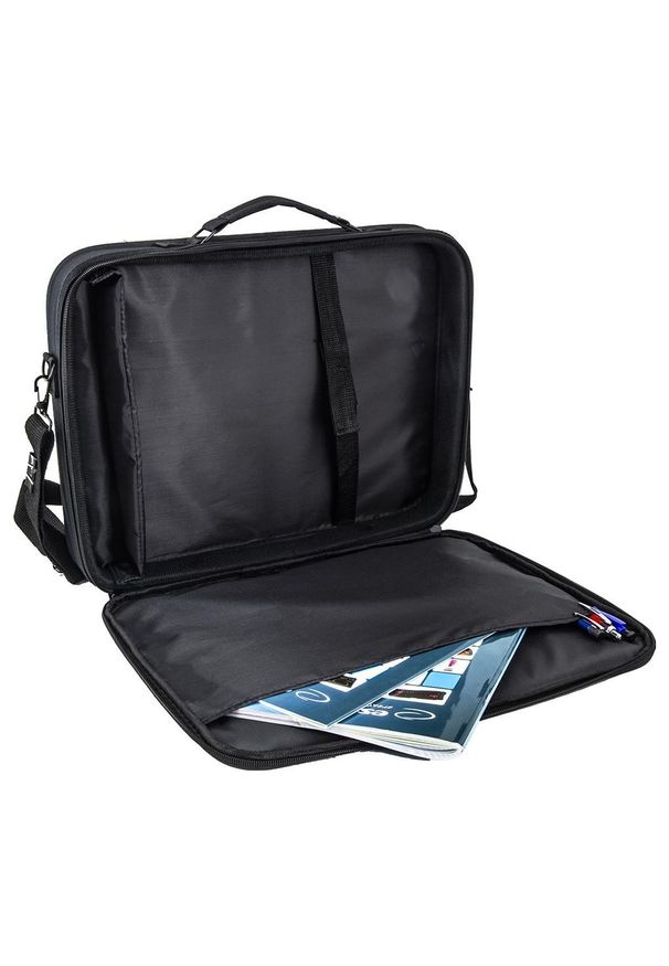 Torba Esperanza ET101 Classic 15.6''. Materiał: materiał, guma. Styl: elegancki