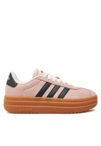 Adidas - adidas Sneakersy VL Court Bold JI2910 Różowy. Kolor: różowy. Materiał: skóra, zamsz