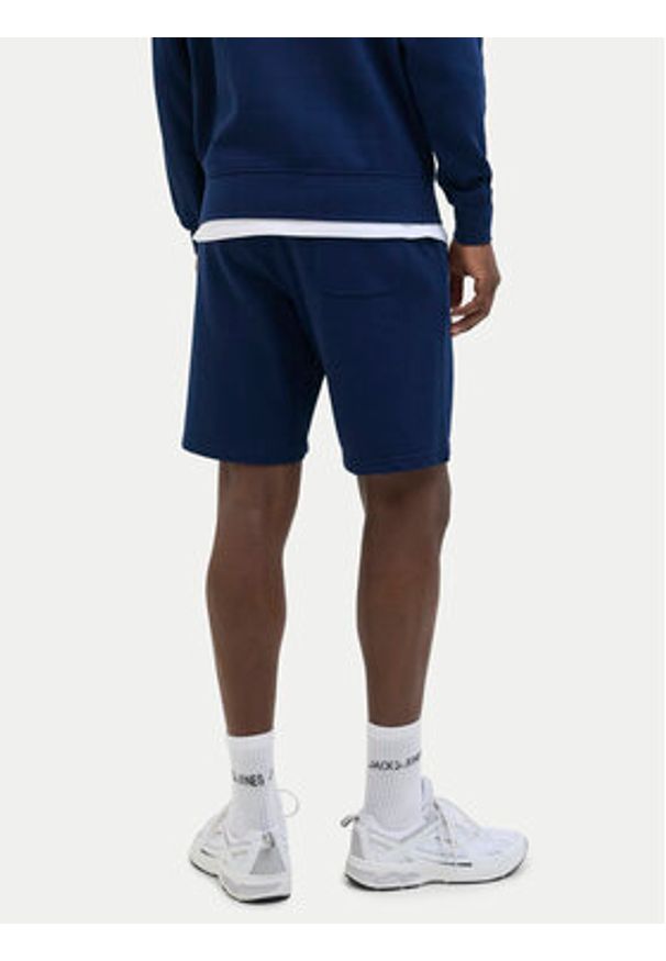 Jack & Jones Szorty sportowe Vesterbro 12252251 Niebieski Loose Fit. Kolor: niebieski. Materiał: syntetyk, bawełna. Styl: sportowy