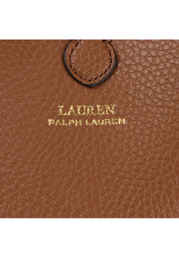Lauren Ralph Lauren - LAUREN RALPH LAUREN Torebka Rvrsble Tote 431795329002 Brązowy. Kolor: brązowy. Materiał: skórzane