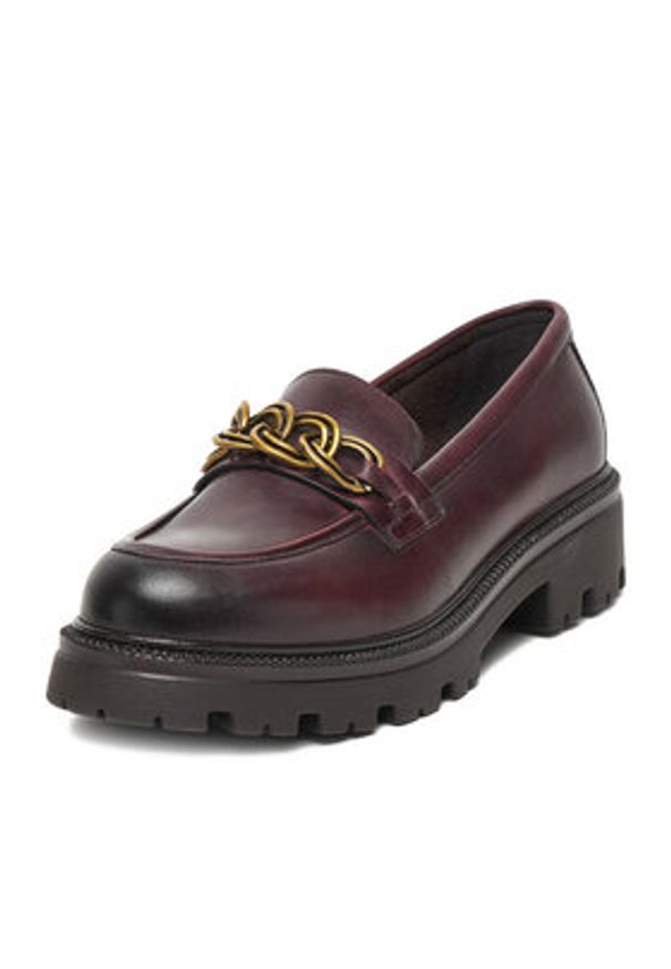 Lasocki Loafersy CEO-WI33-CSA538-SANDY-43 Bordowy. Kolor: czerwony. Materiał: skóra