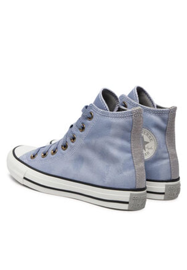 Converse Trampki Chuck Taylor All Star Tie Dye A06585C Fioletowy. Kolor: fioletowy. Materiał: materiał