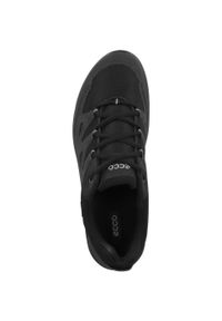 ecco - Buty do chodzenia męskie Ecco 82578451707. Zapięcie: sznurówki. Kolor: czarny. Materiał: syntetyk, materiał. Szerokość cholewki: normalna. Sport: turystyka piesza