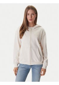 TOMMY HILFIGER - Tommy Hilfiger Bluza UW0UW06093 Beżowy Regular Fit. Kolor: beżowy. Materiał: bawełna #1