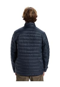 Quiksilver - Kurtka ocieplająca dla Mężczyzn SCALY Czarny. Okazja: na co dzień. Kolor: brązowy, zielony, wielokolorowy. Materiał: nylon, materiał. Styl: casual