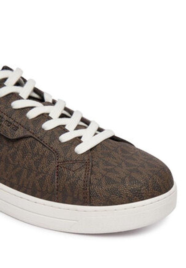 MICHAEL Michael Kors Sneakersy 42S4KEFS1B Brązowy. Kolor: brązowy. Materiał: skóra