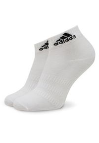 Adidas - adidas Skarpety Niskie Unisex Thin and Light Sportswear Ankle Socks 6 Pairs HT3430 Biały. Kolor: biały