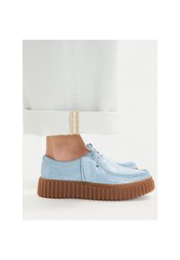 Półbuty Clarks. Kolor: niebieski #1