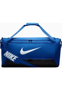 Nike Torba sportowa Brasilia 9.5 M niebieska (DH7710-481). Kolor: niebieski