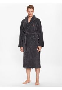 Polo Ralph Lauren Szlafrok 714899683003 Szary Regular Fit. Typ kołnierza: polo. Kolor: szary. Materiał: bawełna #1