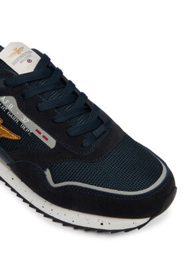 Aeronautica Militare Sneakersy 261SC0288UCT03545 Granatowy. Kolor: niebieski. Materiał: materiał