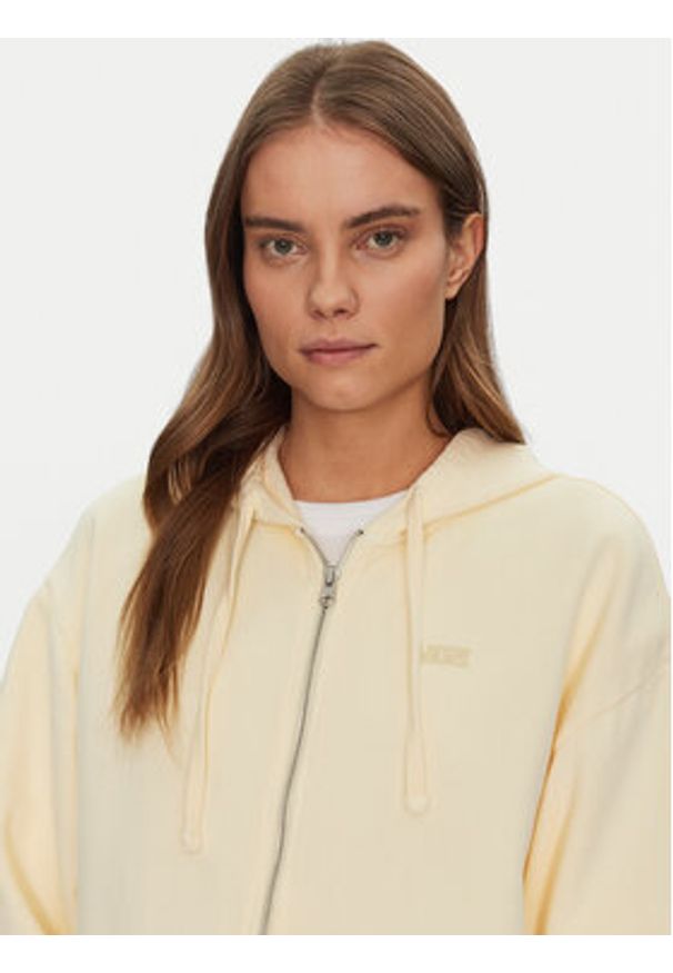 Vans Bluza VN000GGBE301 Żółty Oversize. Kolor: żółty. Materiał: bawełna