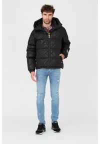 Just Cavalli - JUST CAVALLI Niebieskie męskie jeansy Super Slim Chain, Rozmiar 34. Kolor: niebieski