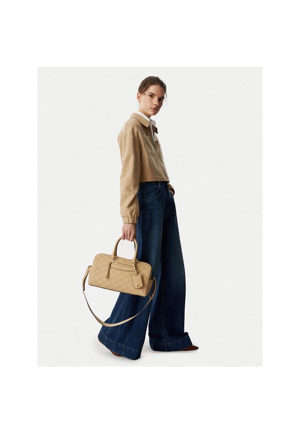 Torebka MICHAEL Michael Kors. Kolor: beżowy
