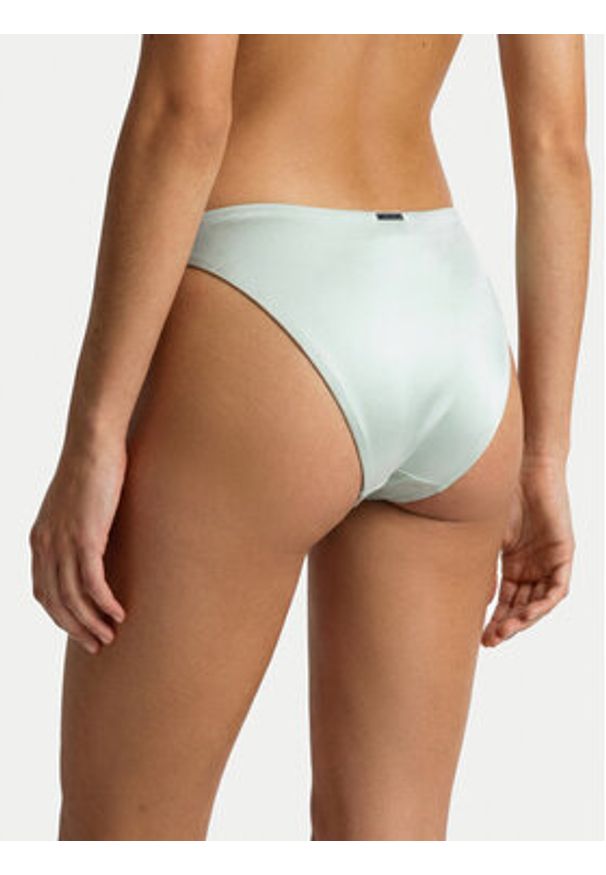 Calvin Klein Swimwear Dół od bikini LV00Q61116 Szary. Kolor: szary. Materiał: syntetyk