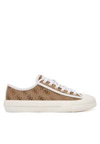 Guess Trampki FLJCR2 FAL12 Brązowy. Kolor: brązowy. Materiał: materiał #1