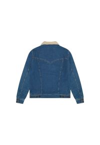 Wrangler - MESKA KURTKA WRANGLER SHERPA CLASSIC JACKET MID STONE 112371440 #6