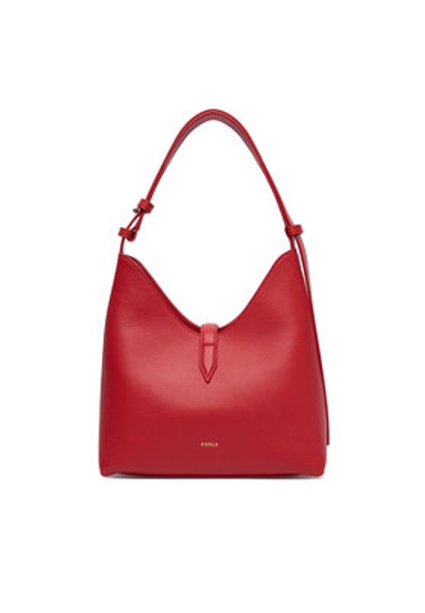 Furla Torebka Goccia S WB01979 BX3353 KH 4484S Czerwony. Kolor: czerwony. Materiał: skórzane