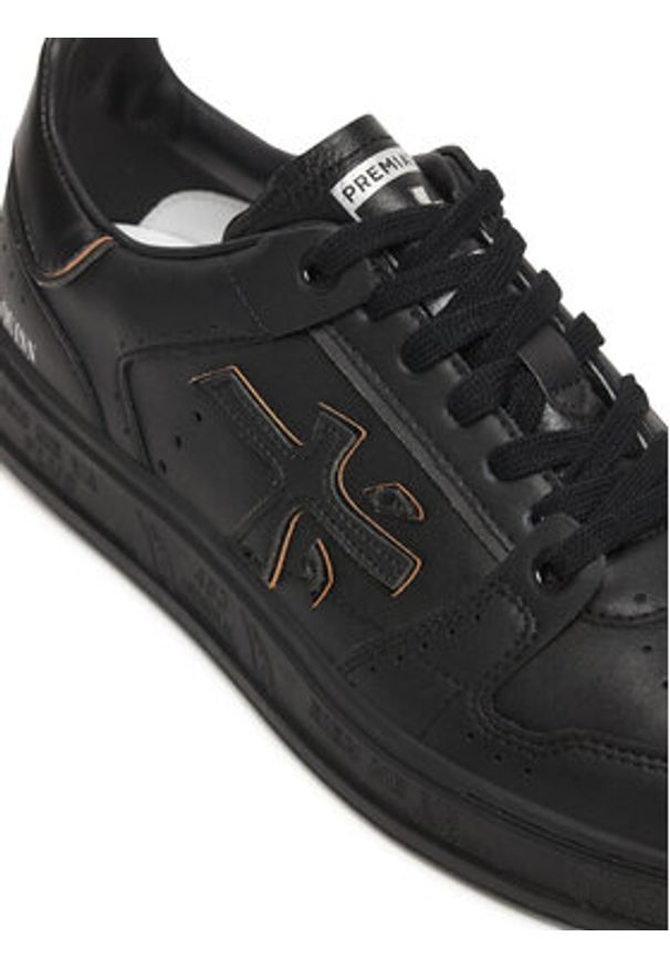 Premiata Sneakersy Quinn Var 8212 Czarny. Kolor: czarny. Materiał: skóra
