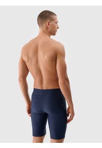 4f - 4F Kąpielówki męskie - granatowe S. Kolor: niebieski. Materiał: syntetyk, materiał, elastan. Wzór: jednolity #2