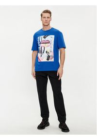Hugo T-Shirt Narcado 50513316 Niebieski Relaxed Fit. Kolor: niebieski. Materiał: bawełna #2