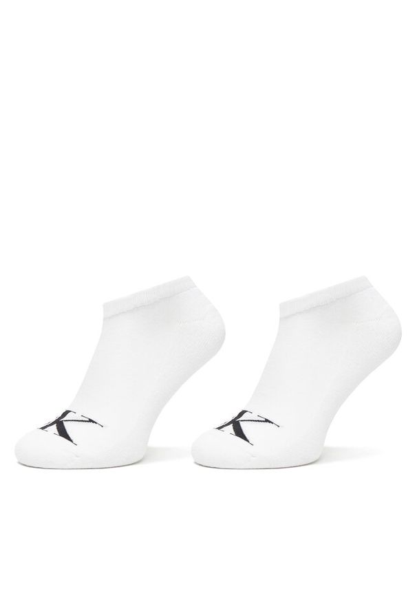 Skarpety krótkie Calvin Klein. Kolor: biały