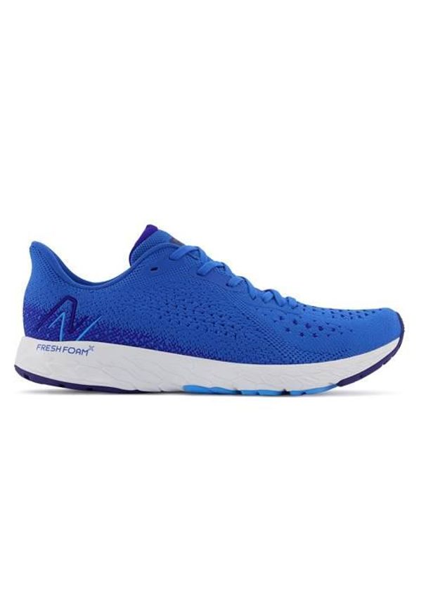 Buty do biegania męskie New Balance Fresh Foam X Tempo V2. Kolor: niebieski, wielokolorowy, biały. Materiał: materiał, syntetyk. Szerokość cholewki: normalna