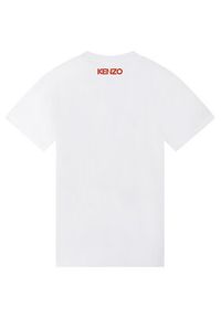 Kenzo kids - Kenzo Kids Sukienka dzianinowa K12292 S Biały Regular Fit. Kolor: biały. Materiał: bawełna
