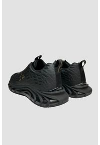 Just Cavalli - JUST CAVALLI Czarne sneakersy FONDO LETO DIS. 3, Rozmiar 45. Kolor: czarny #6